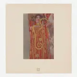 Gustav Klimt, Hygieia (from the Eine Nachlese portfolio), 1931, collotype in colors on Chine-collé