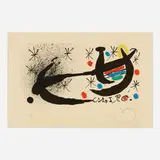Variant of Joan Miró und Katalonien by Joan Miró, 1969, lithograph in colors, sold Jul 2026