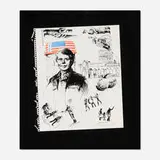Jamie Wyeth, Jimmy Carter Inaugural (from the Inaugural Impressions portfolio), 1977, screenprint in colors