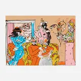 Peter Max, Flower Garden (from the If Series)