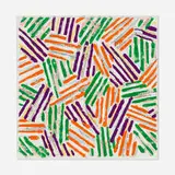 Jasper Johns, Untitled, 1977, screenprint in colors on Patapar printing parchment