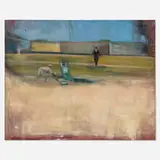 Stephen Dinsmore, The Slide, 1994, oil on canvas
