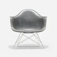 Charles and Ray Eames, LAR, molded fiberglass, chrome-plated steel, rubber