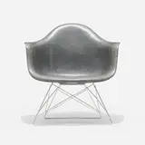 Charles and Ray Eames, LAR, molded fiberglass, chrome-plated steel, rubber