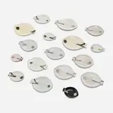 LaGardo Tackett and Kenji Fujita, Collection of seventeen fish platters, c. 1950, glazed and incised earthenware