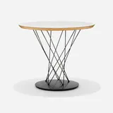 Isamu Noguchi, Occasional table, model 87, laminate over plywood, enameled steel