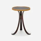 Edward Wormley, Occasional table, c. 1962, laminate, walnut, ash