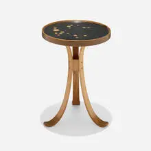 Edward Wormley, Constellation occasional table, 1962, laminate, walnut, ash