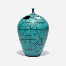 Fong Chow, Vase, c. 1950, glazed stoneware