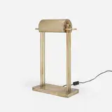 Marcel Breuer, Table lamp for the 1925 Exposition, Paris, 1925, brass