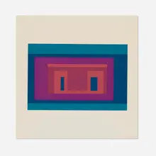 Josef Albers, Variant IX (from the Ten Variants portfolio), 1967, screenprint in colors