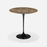 Eero Saarinen, Tulip occasional table, model 161M, marble, enameled aluminum