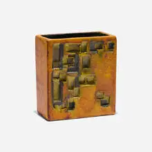 Marcello Fantoni, Vase, c. 1960, glazed stoneware