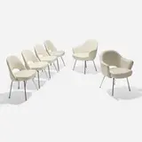 Eero Saarinen, Dining chairs, set of six