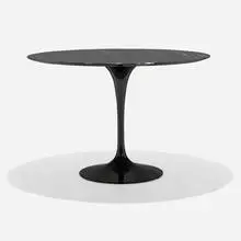 Eero Saarinen, Tulip dining table, model 173M, marble, enameled aluminum