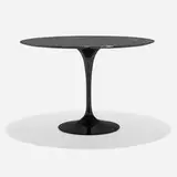Eero Saarinen, Tulip dining table, model 173M, marble, enameled aluminum