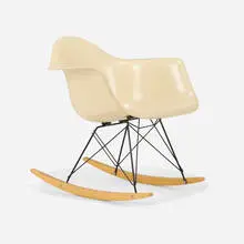 Charles and Ray Eames, RAR, molded fiberglass, enameled steel, birch