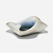 Russel Wright, Manta Ray bowl, c. 1945, glazed stoneware