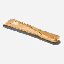 Charles and Ray Eames, Leg splint in original packaging, model S2-1790, 1943, Douglas fir plywood