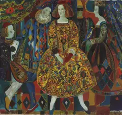 Olga Suvorova, Untitled, oil on canvas 92 x 99cm