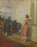 Aleksei Vasilevich Popov, Untitled, watercolour over pencil 50 x 38.5cm