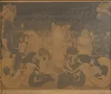 Jan Toorop, Untitled, 'The Three Brides' reproduction print with chalk