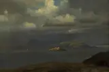 Albert Bierstadt, Alcatraz, San Francisco Bay