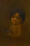 Grace Hudson, Ellen Duncan (as a baby), 1925, oil on canvas
