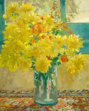 Colin Campbell Cooper, Yellow Chrysanthemums