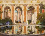 E. Charlton Fortune, The Pool, Palace of Fine Arts, San Francisco (Court of the Four Seasons)