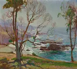 Arthur Grover Rider, California coast