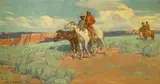 Edgar Alwin Payne, Indians on the plains