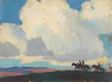 Edgar Alwin Payne, Riders under the clouds
