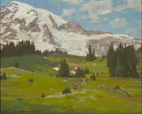 William Wendt, Mt. Rainier, Washington