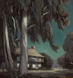 Cornelius Botke, California moonlight