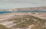 Ray Strong, Drake's Bay, Point Reyes, California, oil on canvas