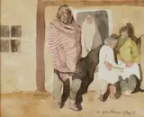 Laverne Nelson Black, Figures in a doorway