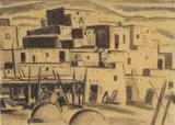 Louis Siegriest, Taos Pueblo