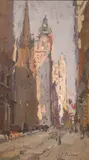 Colin Campbell Cooper, Wall Street