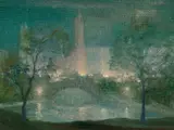 Johann Berthelsen, Central Park by night