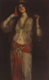 Robert Henri, Spanish dancer, ca. 1893-1895, oil on canvas