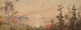 Jasper Francis Cropsey, Sunrise over the St. Lawrence