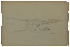 Drawings: Nineteen by David Johnson, black and white chalks on paper, offered Nov 2010