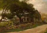 Arthur Parton, Old Farm House in the Catskills