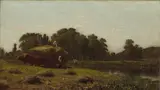 Aaron Draper Shattuck, Haying time
