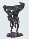(n & a) Malvina Hoffman, Bacchanale Russe, bronze with blackish green patina