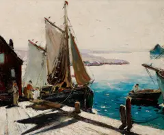 Anthony Thieme, In port