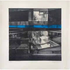Francisco Moreno Capdevilla, Sin título, de la carpeta Litografías, 1976, Litografía 117 / 200