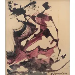 El navegante by David Alfaro Siqueiros, Tinta sobre papel, offered Sep 2023