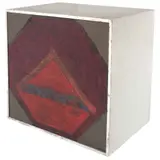 Marea no. 3 by Vicente Rojo Almazán, Acrílico sobre papel sobre masonite en cubo de madera, offered Sep 2023